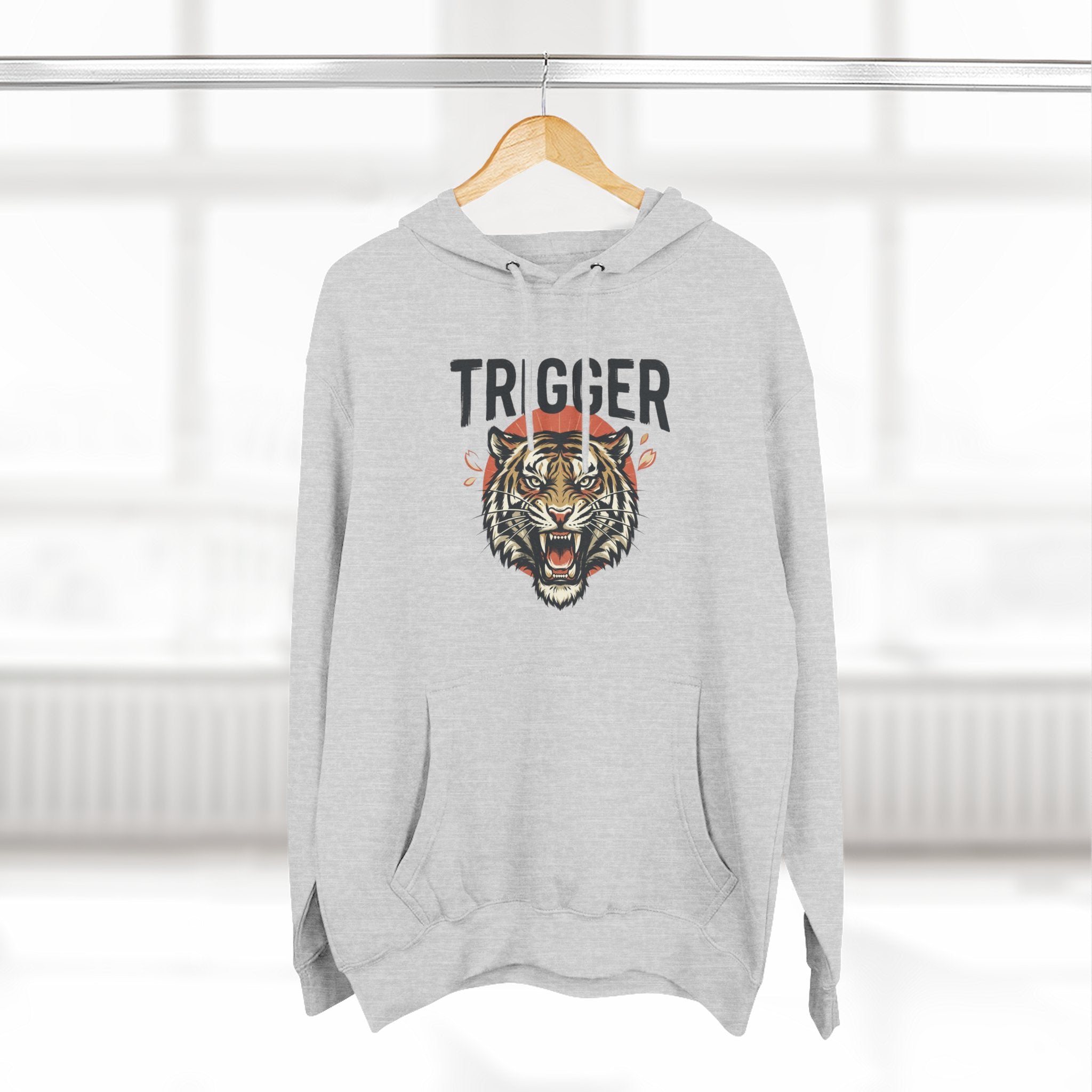 Trigger Three-Panel Fleece Hoodie