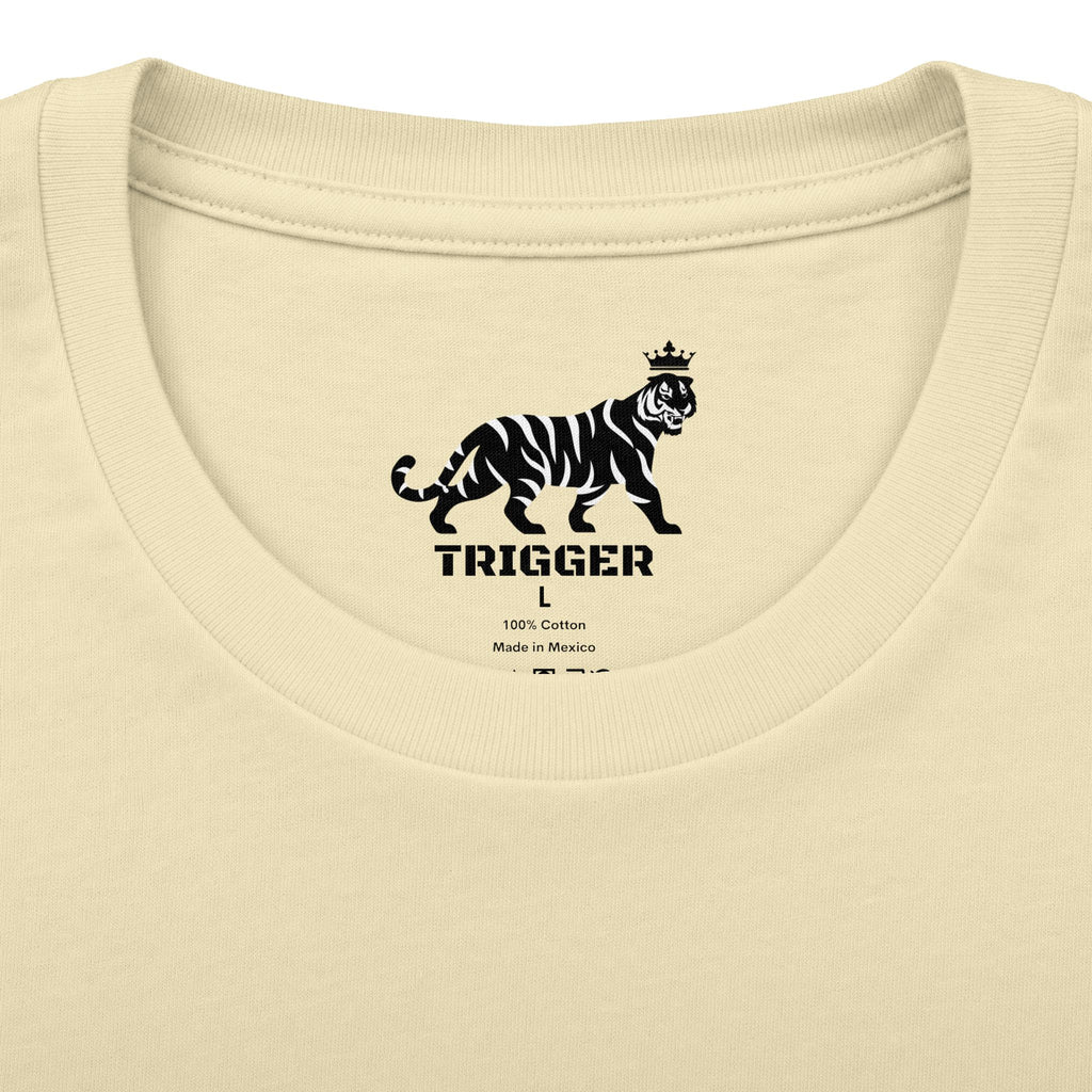 TRIGGER Unisex Cotton Crew Tee