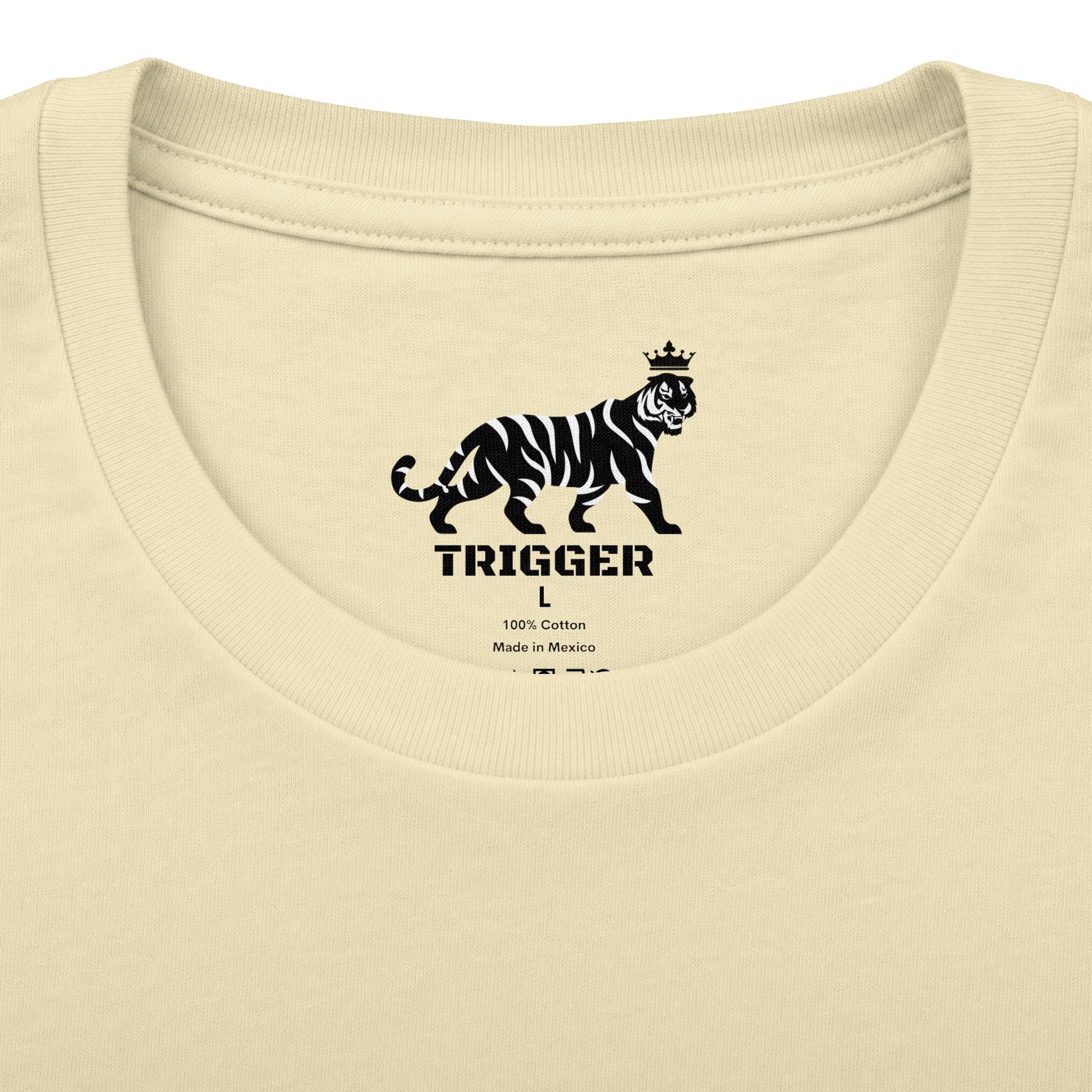 TRIGGER Unisex Cotton Crew Tee
