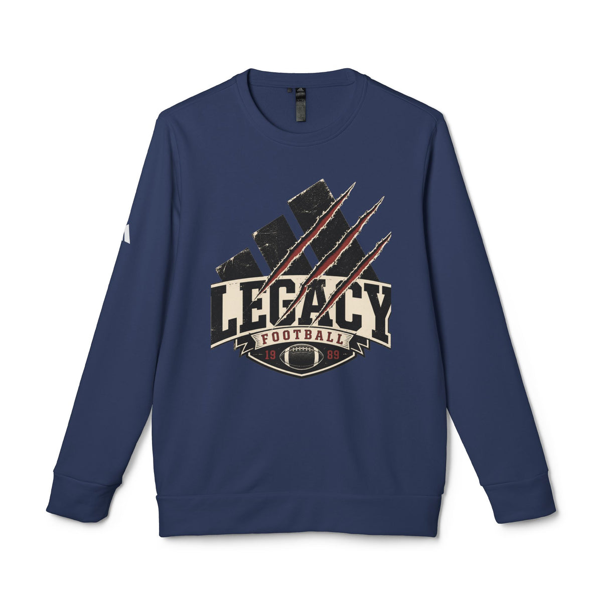 adidas Unisex Fleece Crewneck Legacy Football Sweatshirt