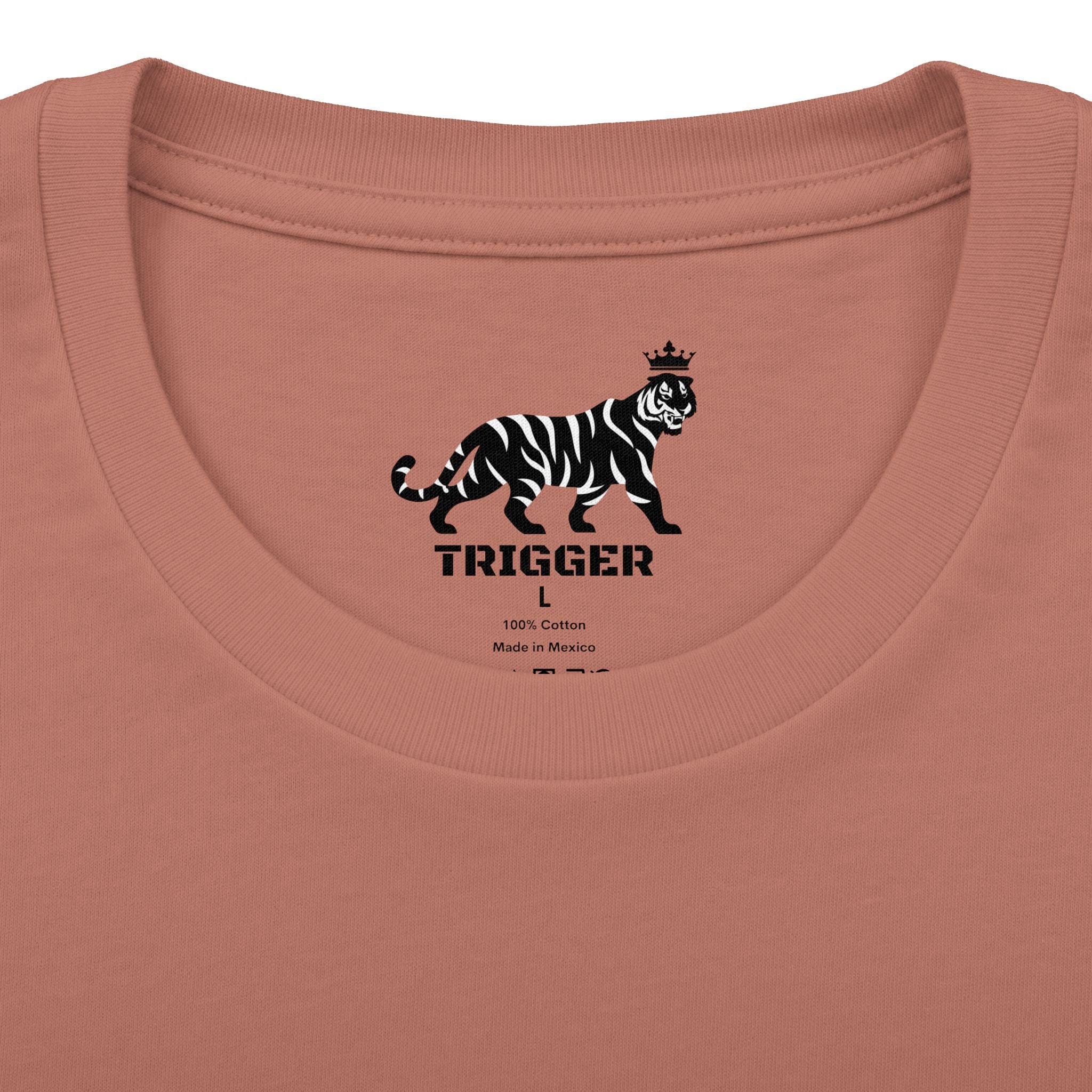 TRIGGER Unisex Cotton Crew Tee
