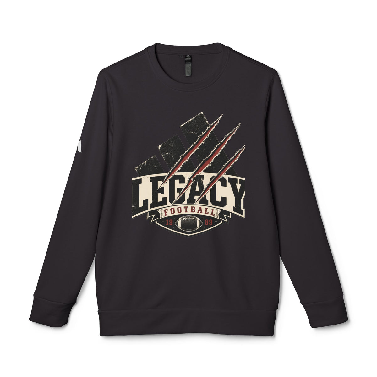 adidas Unisex Fleece Crewneck Legacy Football Sweatshirt