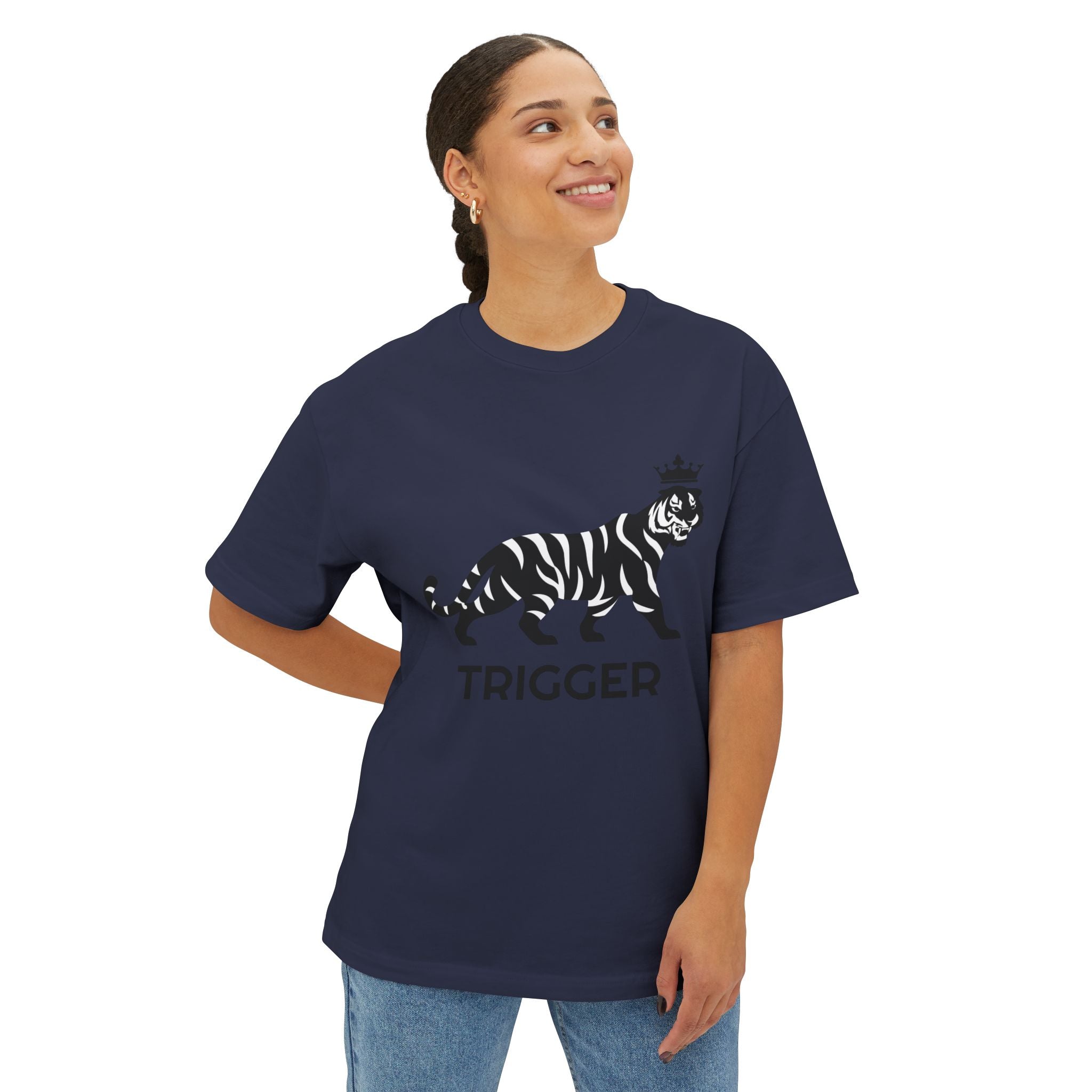 Trigger Unisex Oversized Boxy Tee