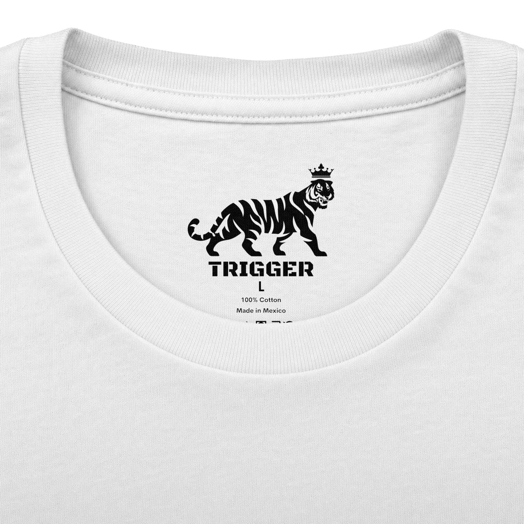 TRIGGER Unisex Cotton Crew Tee