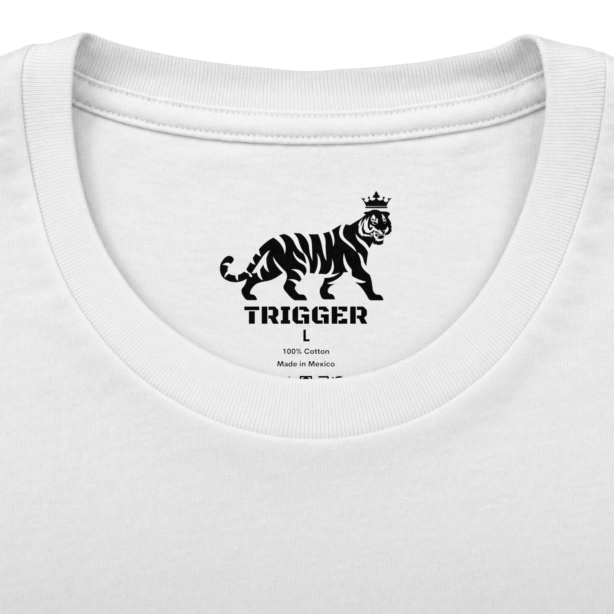 TRIGGER Unisex Cotton Crew Tee