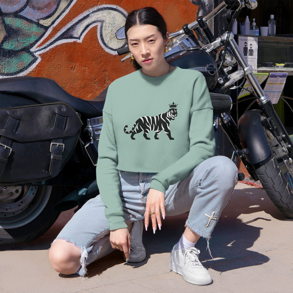 Trigger Women's Cropped Sweatshirt