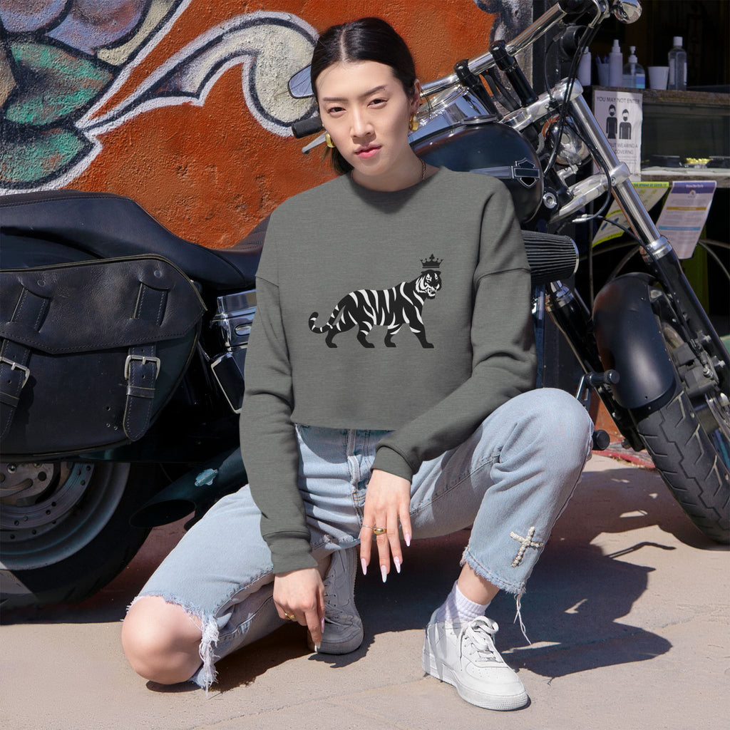 Trigger Women's Cropped Sweatshirt