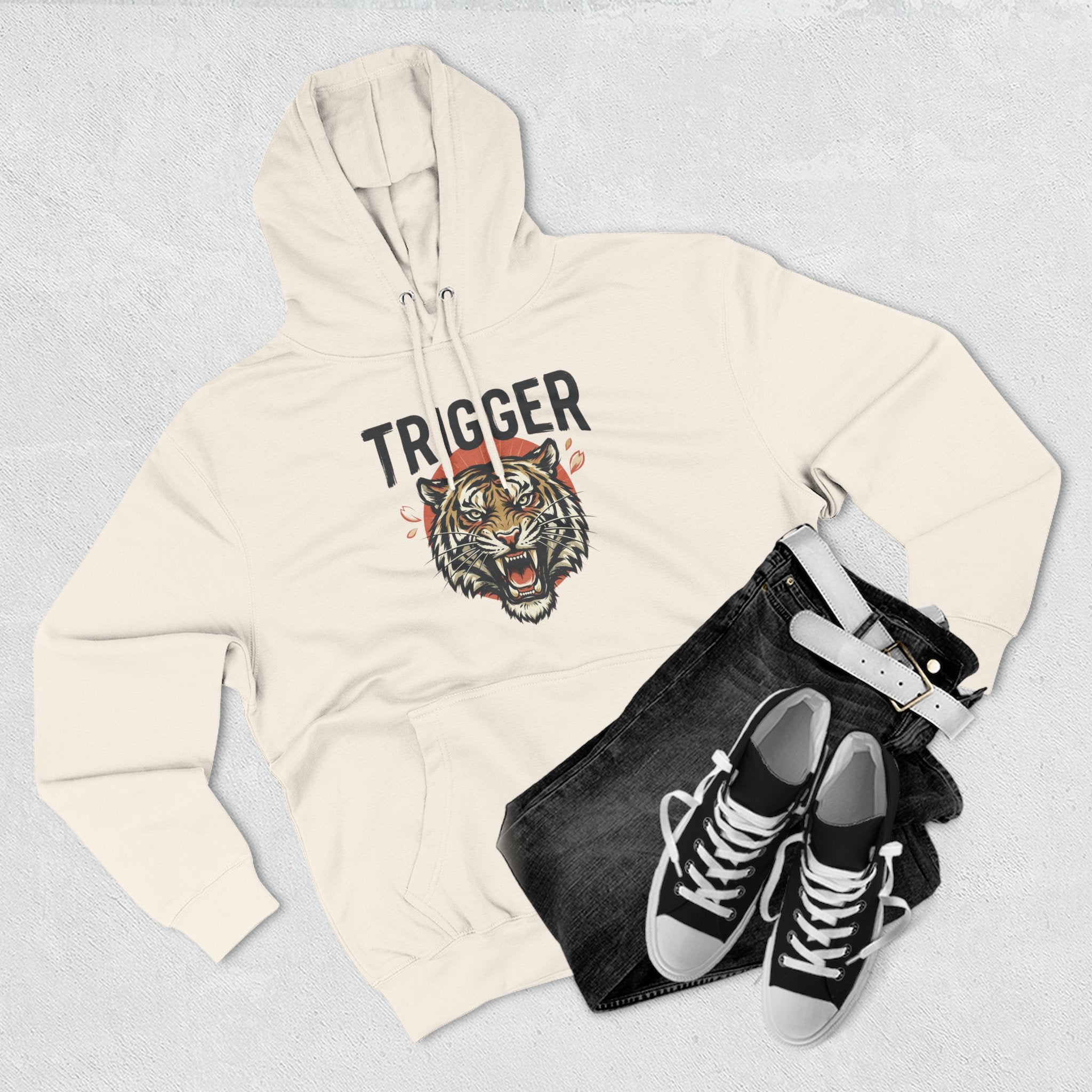 Trigger Three-Panel Fleece Hoodie