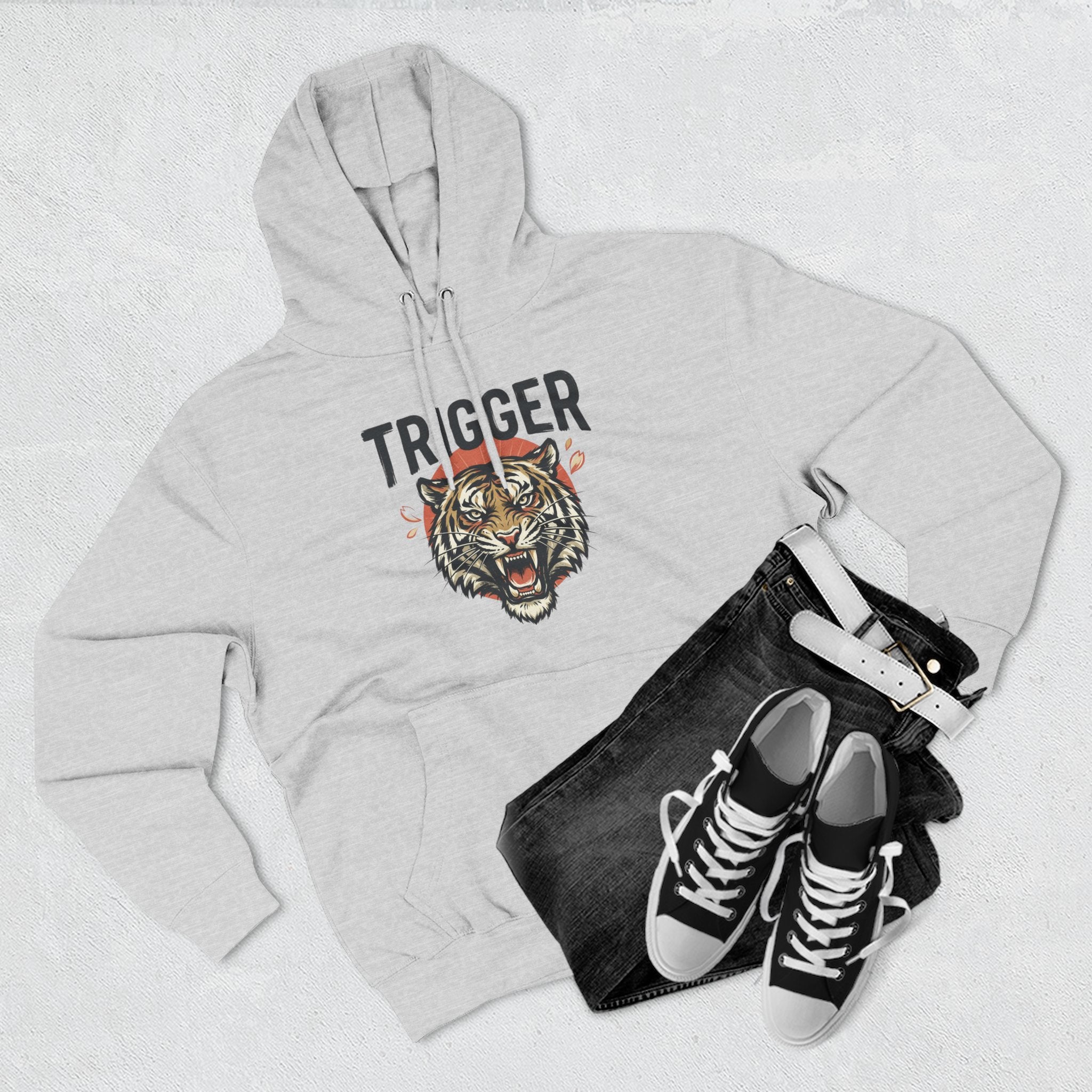 Trigger Three-Panel Fleece Hoodie